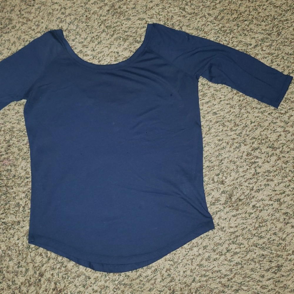 Scoop back athletic top